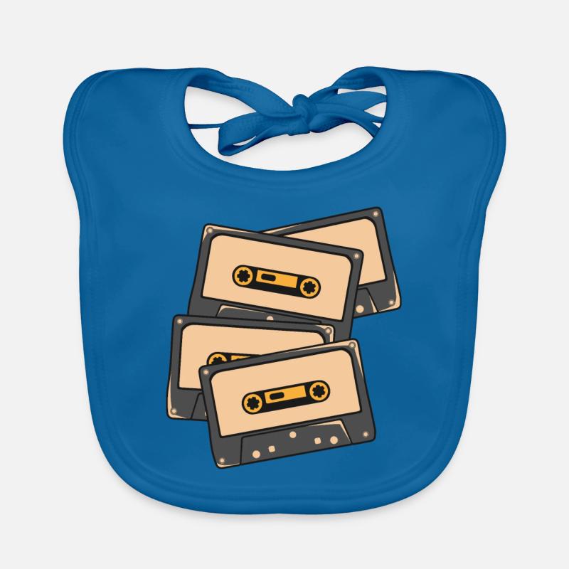 AudioTape Organic Baby Bibs