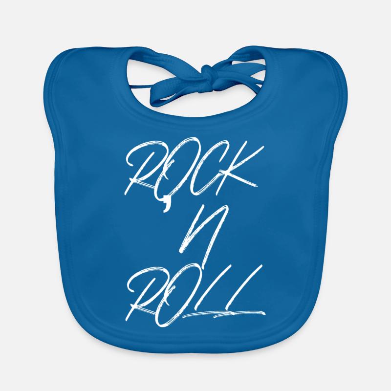 ROCK ET ROLL Bavoir bio Bébé