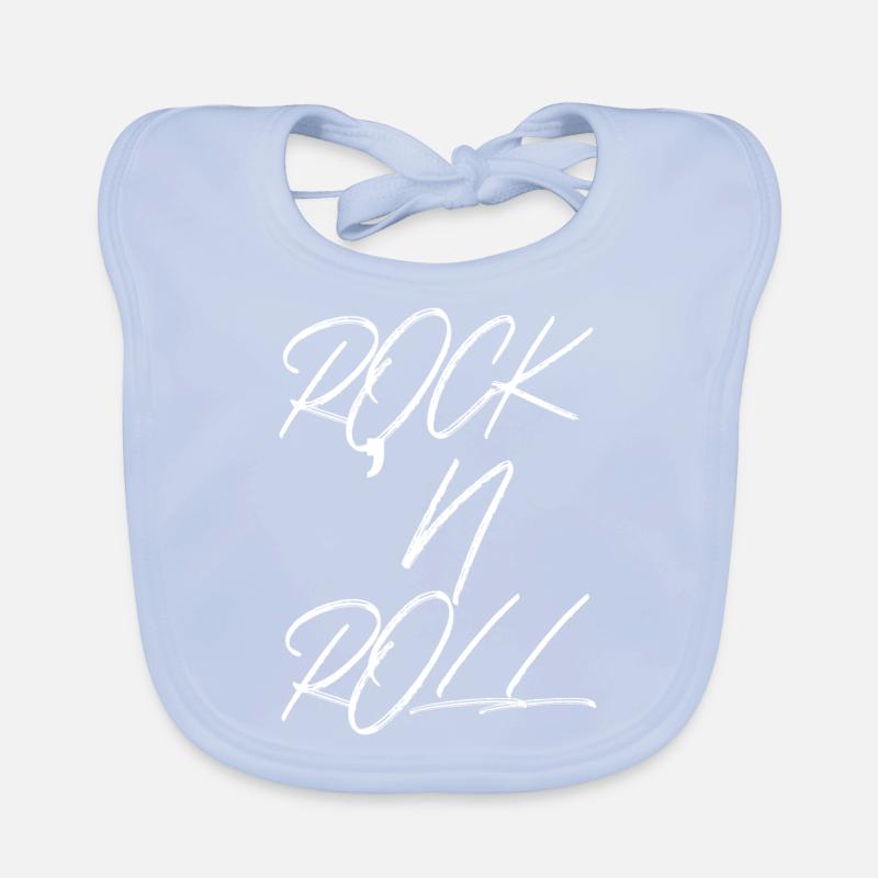 ROCK ET ROLL Bavoir bio Bébé