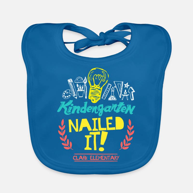 Maternelle Cloué It Clark Elementary Bavoir bio Bébé