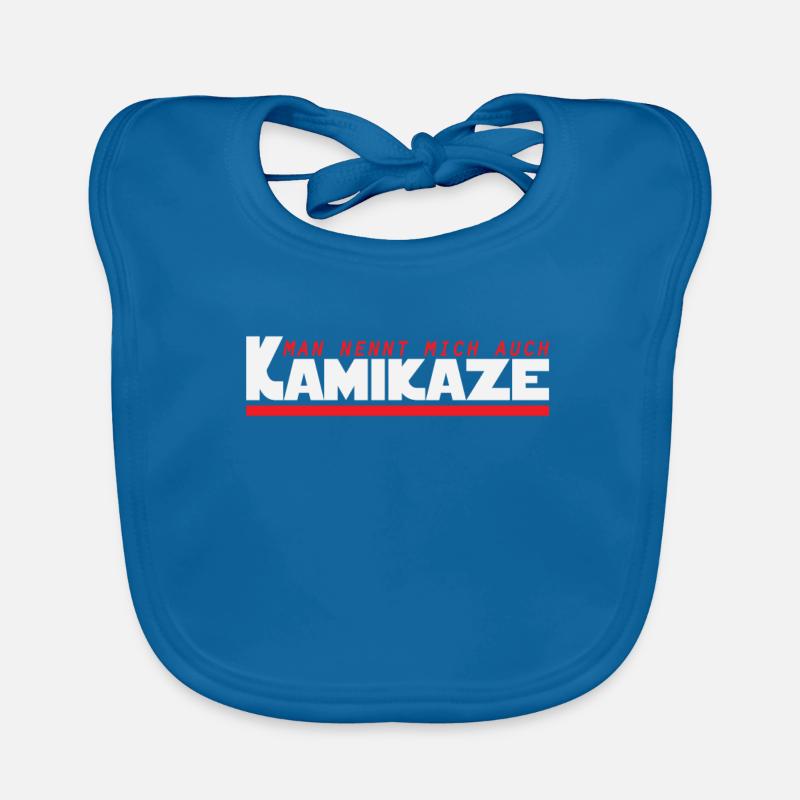 Kamikaze Risk Action Bavoir bio Bébé