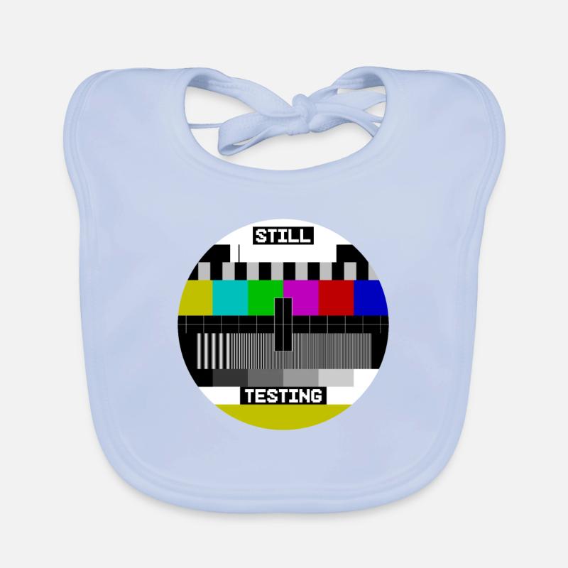 Still Testing Testbild test screen Baby Bio-Lätzchen