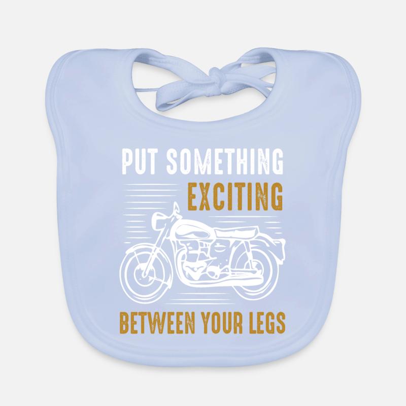 motorcycle Organic Baby Bibs