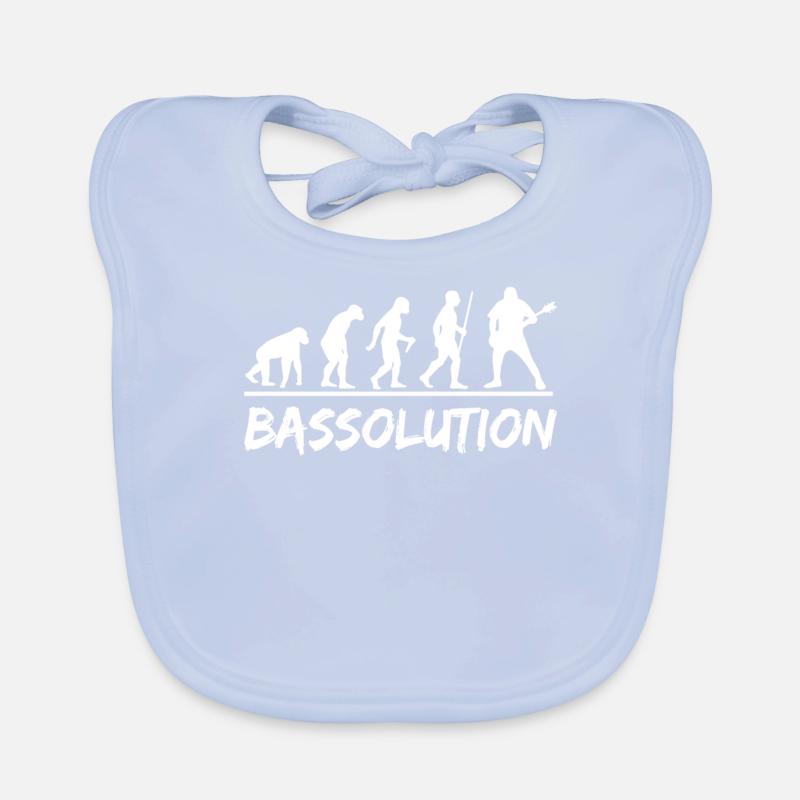 Musik Bassolution Evolution Bass Gitarre Baby Bio-Lätzchen