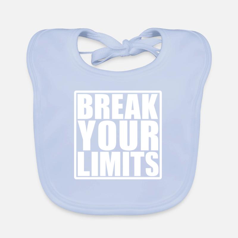 Break your Limits Baby Bio-Lätzchen