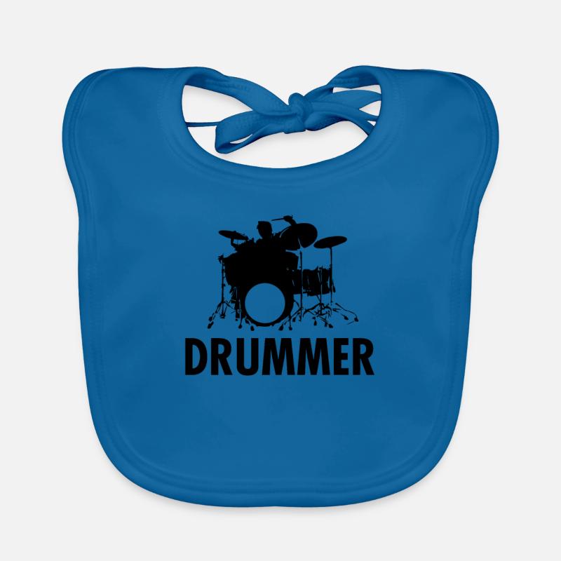 Drummer Organic Baby Bibs