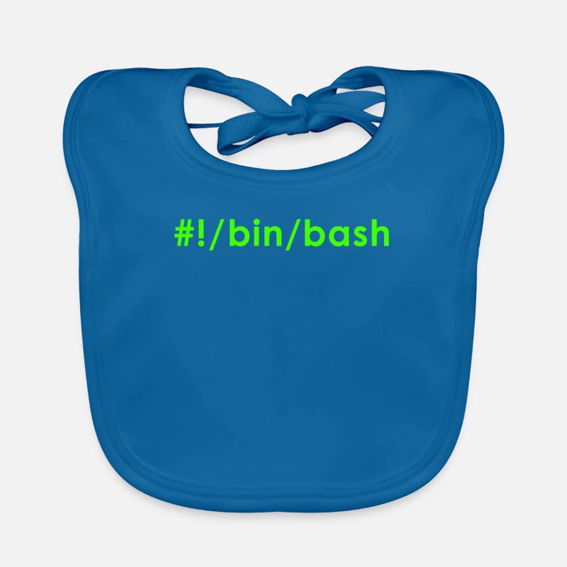 Unix Linux Bash Baby Bio-Lätzchen