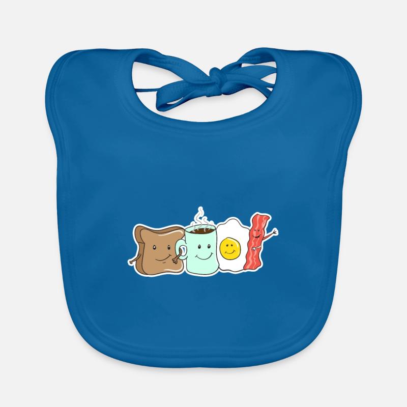 Frühstück Shirt Baby Bio-Lätzchen