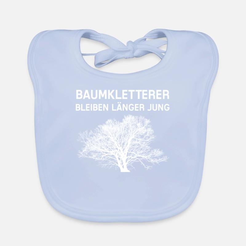 Baumkletterer Baby Bio-Lätzchen
