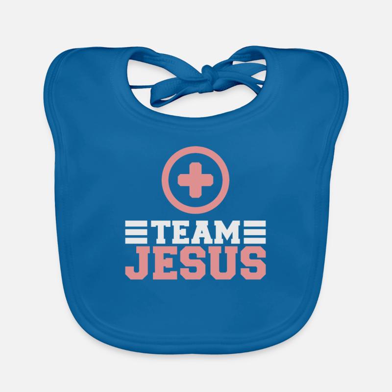 Team Jesus christlich Baby Bio-Lätzchen