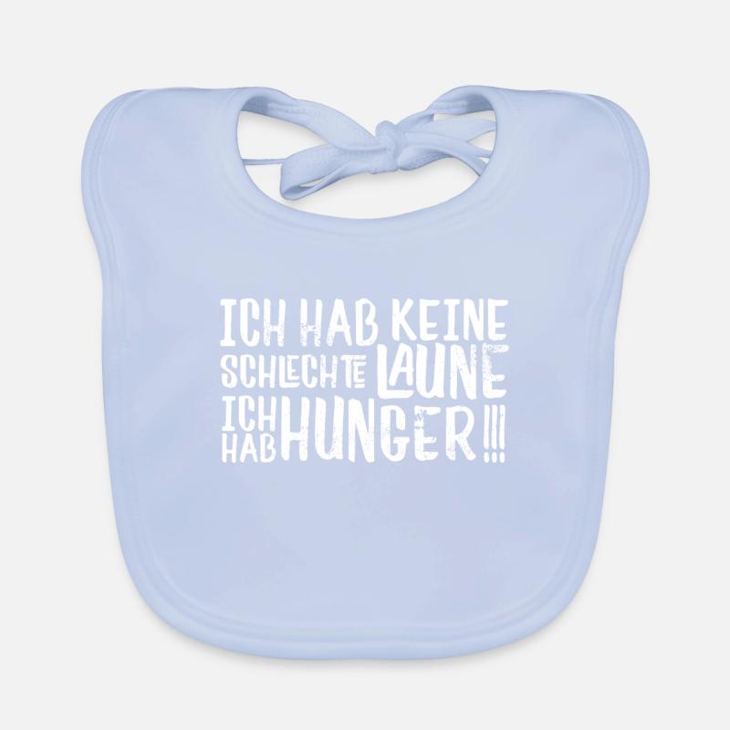 Hunger and bad mood Organic Baby Bibs