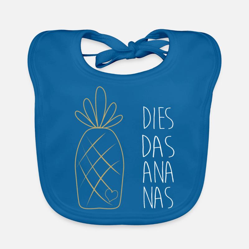 pineapple Organic Baby Bibs