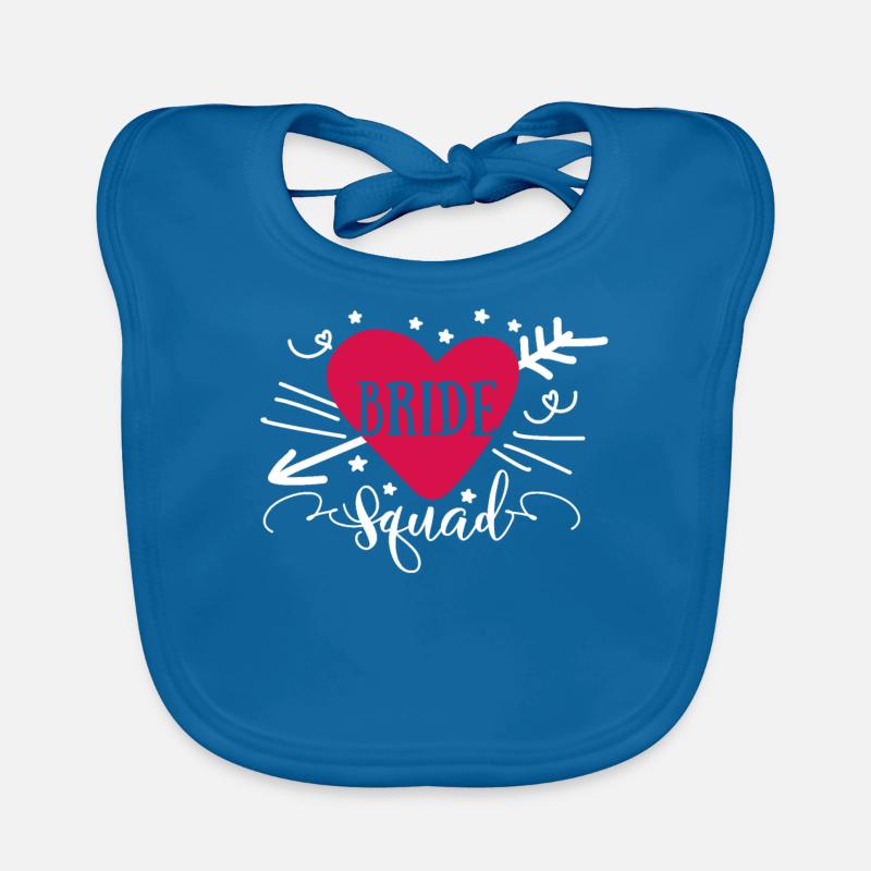 Groupes de coeur de la mariée Bavoir bio Bébé