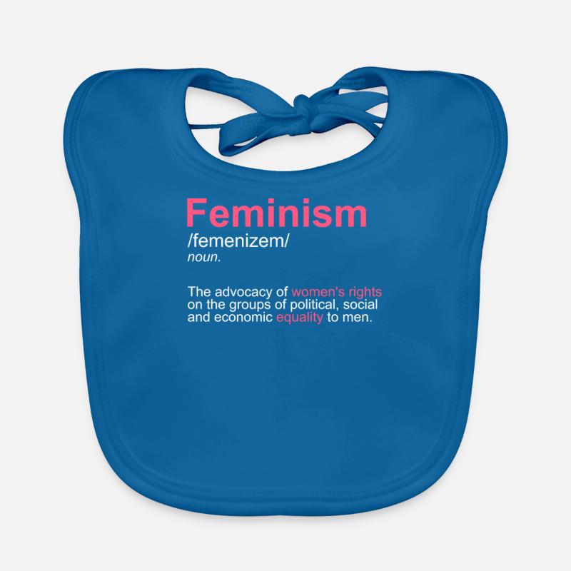Définition du féminisme intersectionnel progressif Bavoir bio Bébé