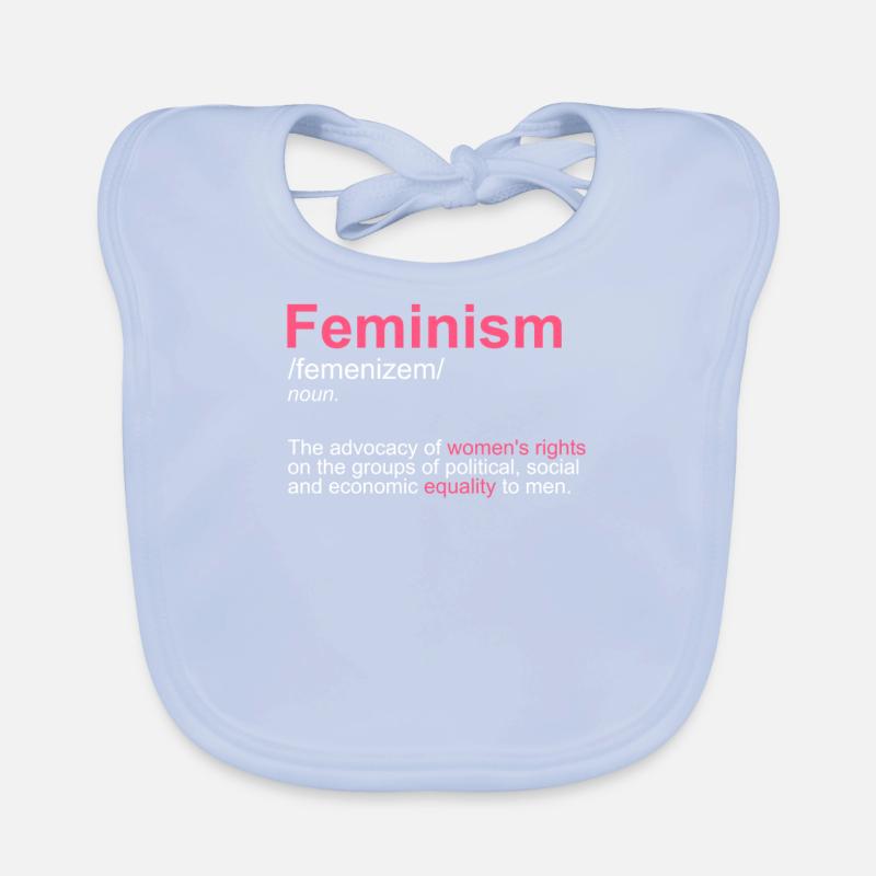Définition du féminisme intersectionnel progressif Bavoir bio Bébé