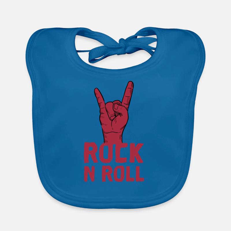 Panneau Rock N Roll Bavoir bio Bébé
