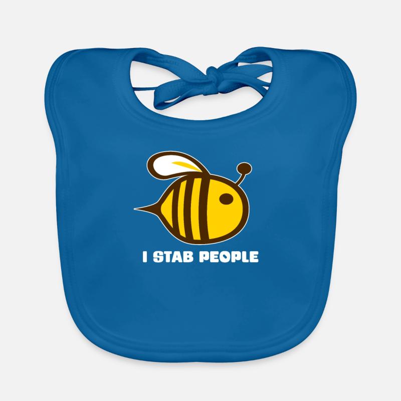 Bee sting Organic Baby Bibs