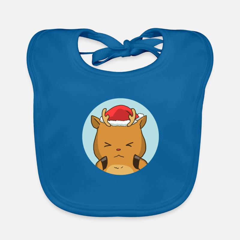 Noël mignon Noël Noël Bavoir bio Bébé