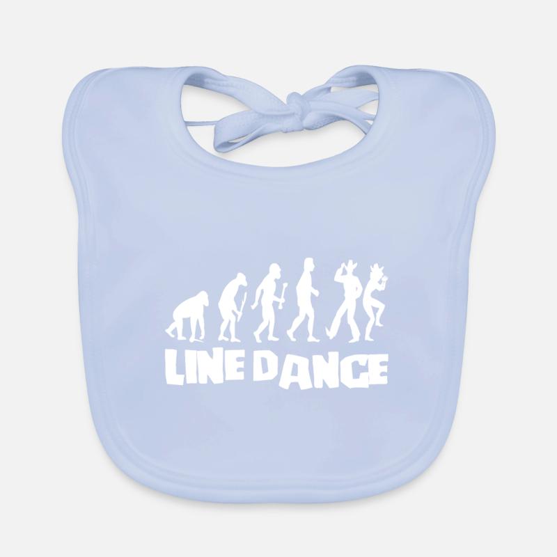 Linedance Evolution Baby Bio-Lätzchen