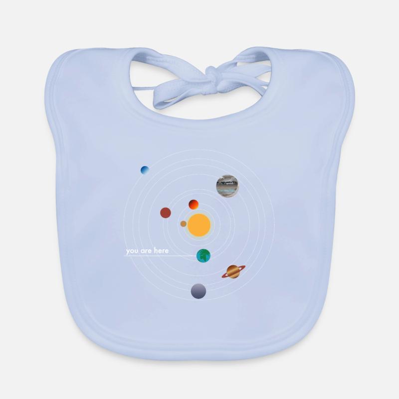 solar system Organic Baby Bibs