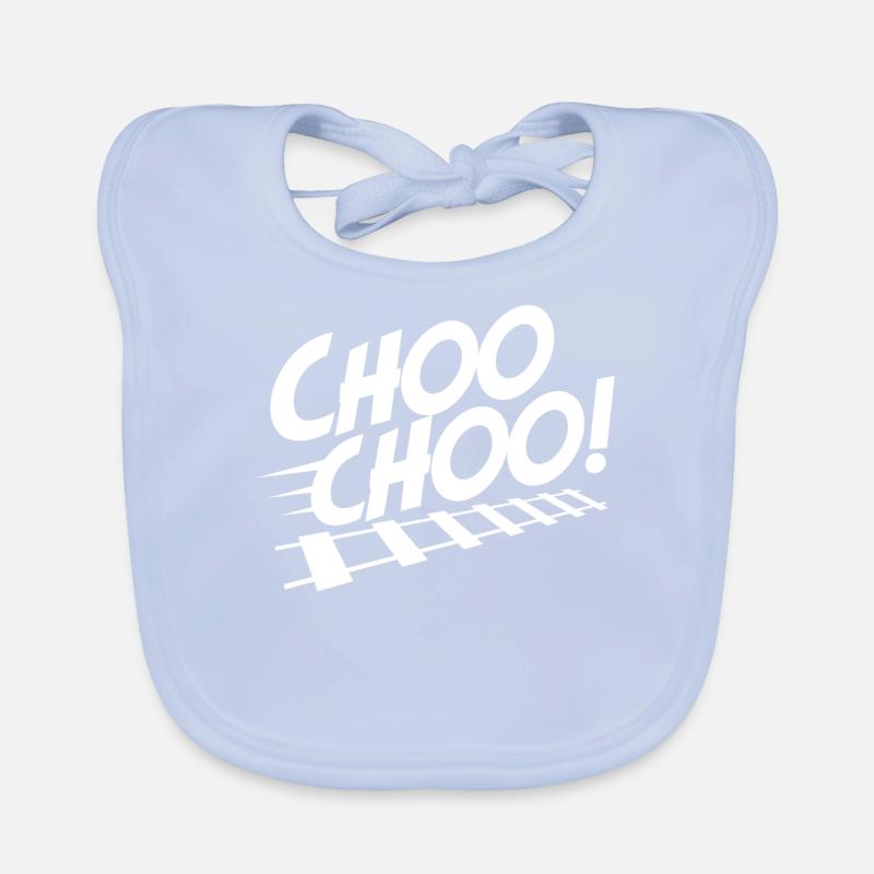 chemin de fer Bavoir bio Bébé