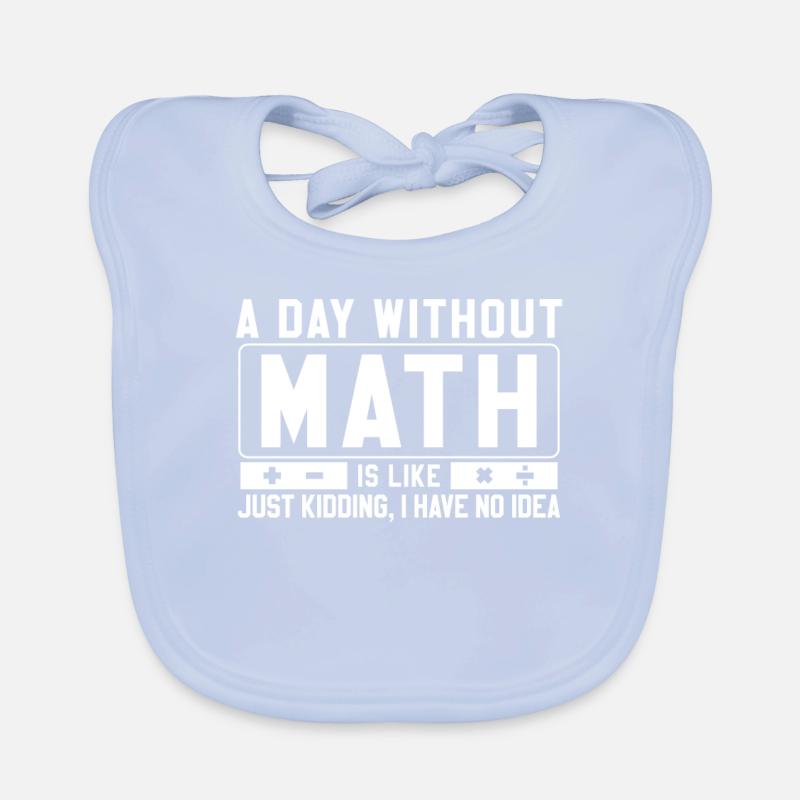 Mathematik Baby Bio-Lätzchen