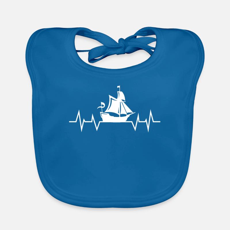 navigation à voile Bavoir bio Bébé