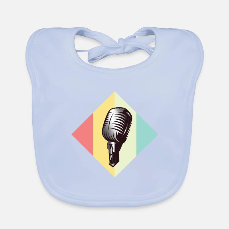 Mikrofon Baby Bio-Lätzchen