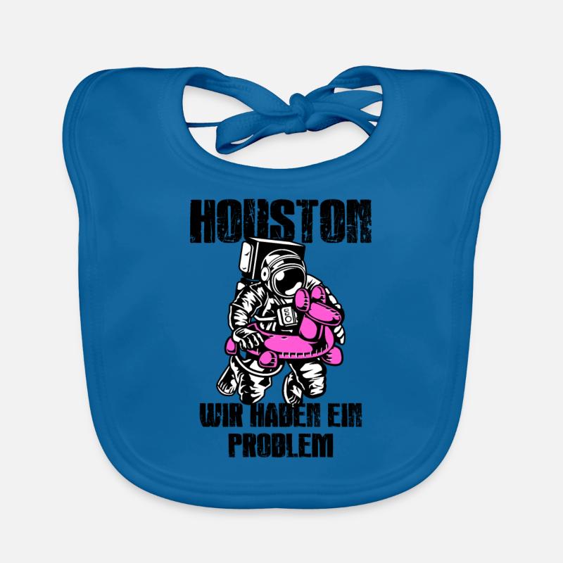Houston, we have a problem Organic Baby Bibs