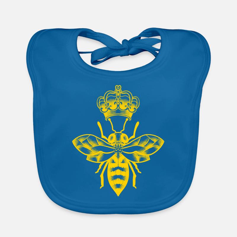 Queen Bee Organic Baby Bibs