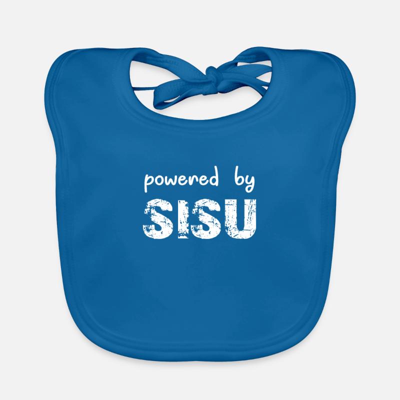 powered by sisu Organic Baby Bibs