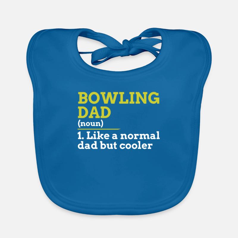 Bowling Dad Organic Baby Bibs