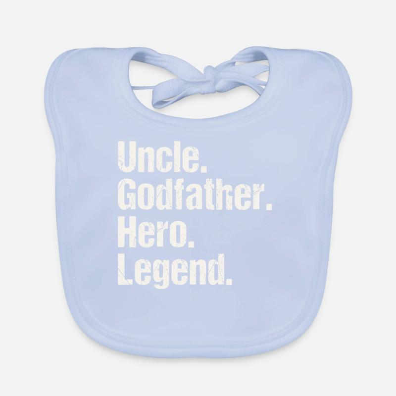 Conception oncle cool Bavoir bio Bébé