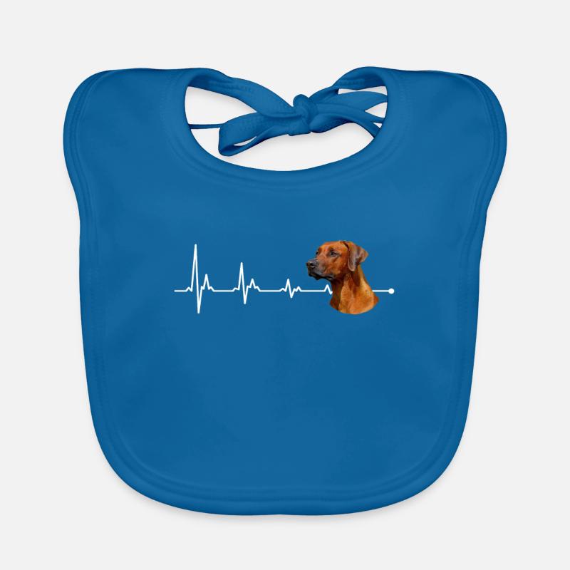 Rhodesian Ridgeback Bavoir bio Bébé