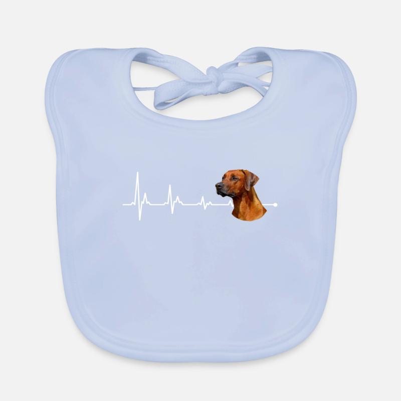 Rhodesian Ridgeback Organic Baby Bibs