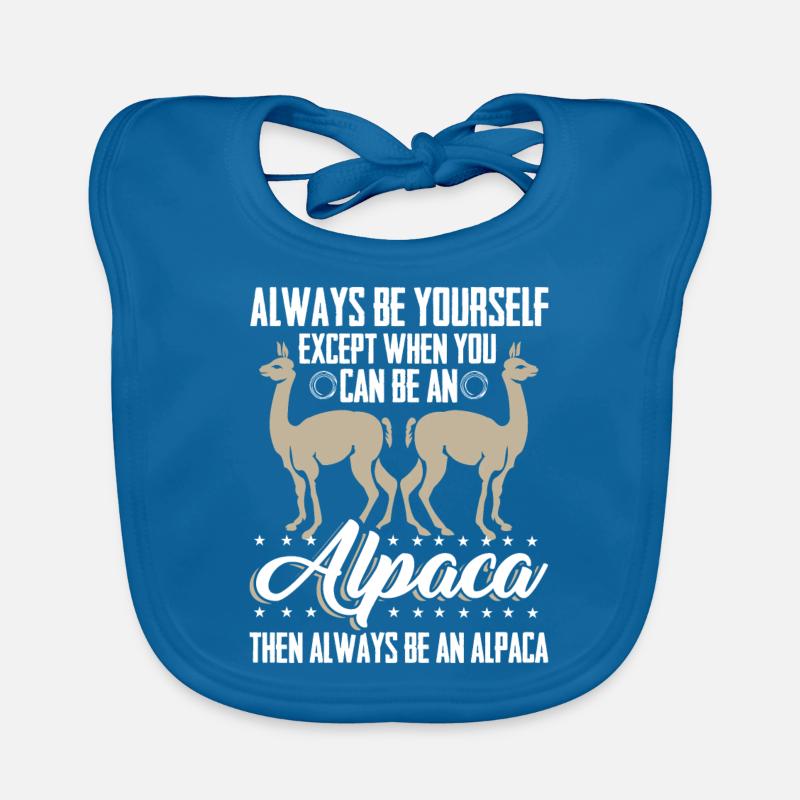 Always be yourself - ALPACA Baby Bio-Lätzchen