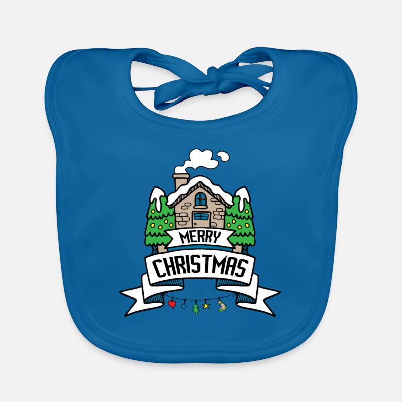 Merry Christmas gift idea Organic Baby Bibs