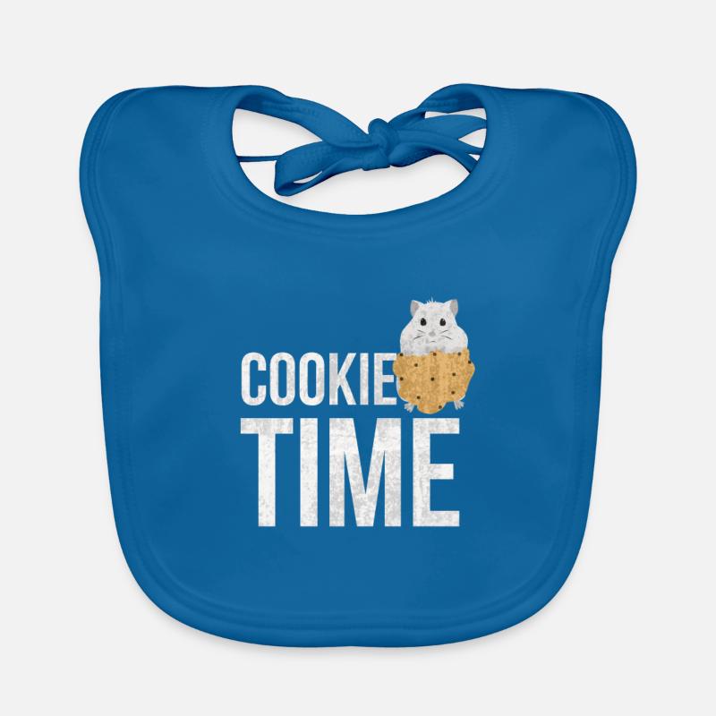 Cookie Time I Hamster Keks Kekse Schokolade Baby Bio-Lätzchen
