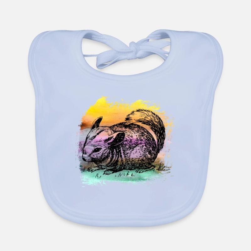 Eichhörnchen eichhörnchen squirrel T Shirt Baby Bio-Lätzchen