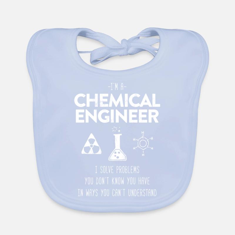 "I'm a Chemical Engineer" TShirt Gift Process Organic Baby Bibs