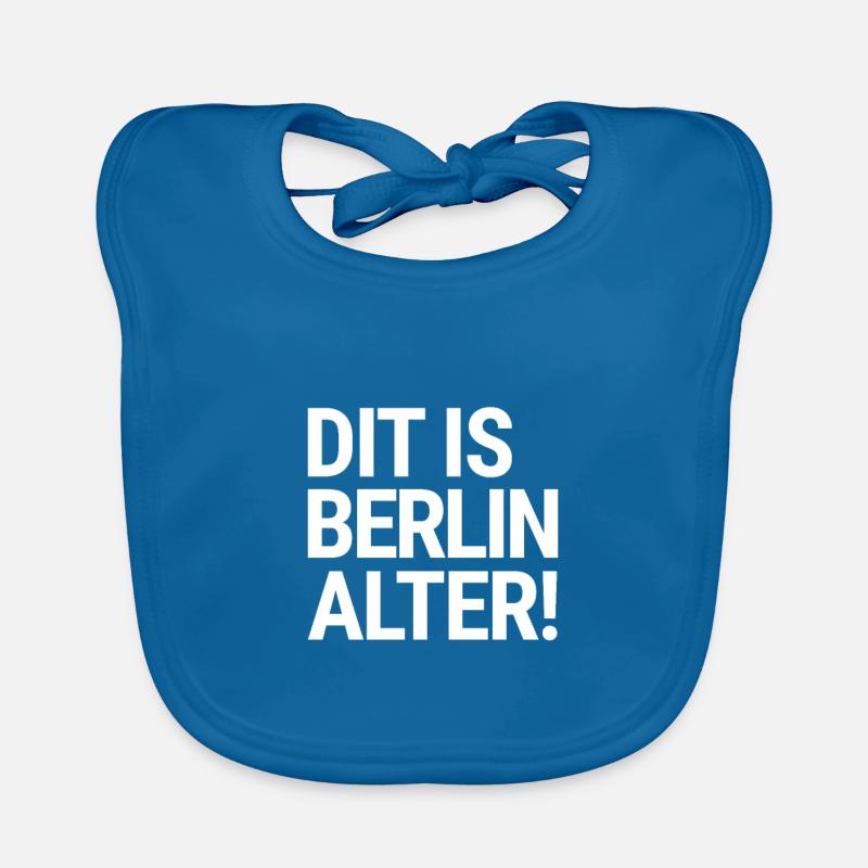 DIT IS BERLIN AGE! Berlin muzzle Organic Baby Bibs
