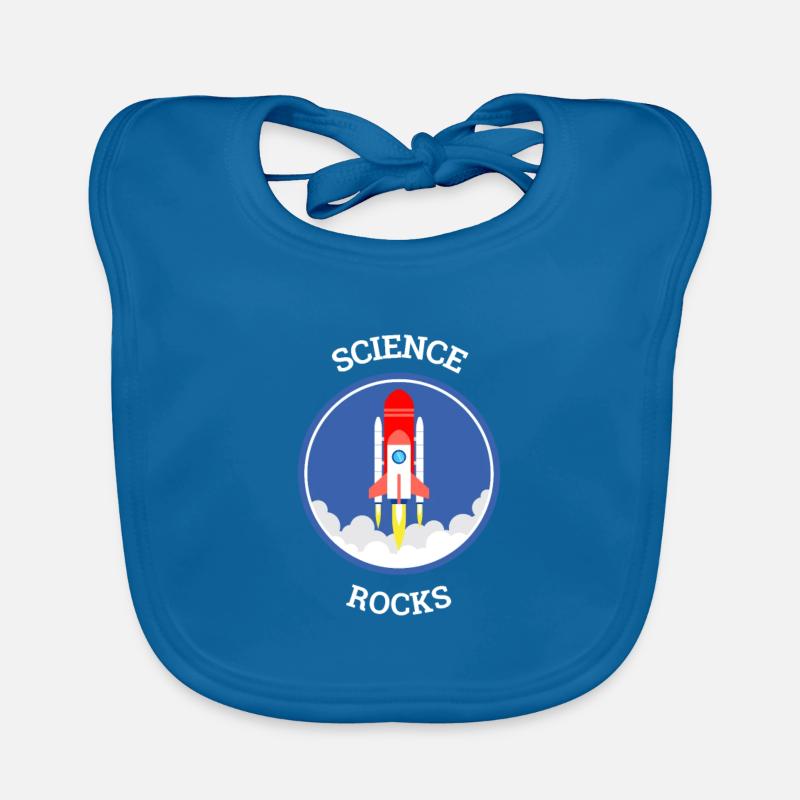 Science Rocks Informatiker Nerd Baby Bio-Lätzchen