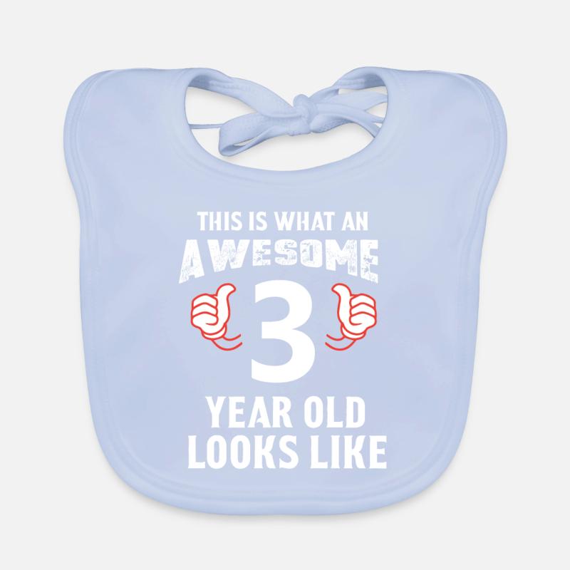 Awesome 3 year old Organic Baby Bibs
