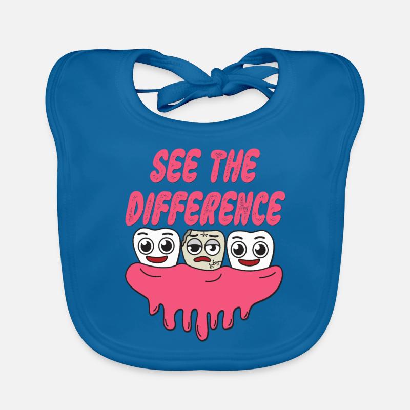 Awesome & Trendy Tshirt Designs See the difference Organic Baby Bibs