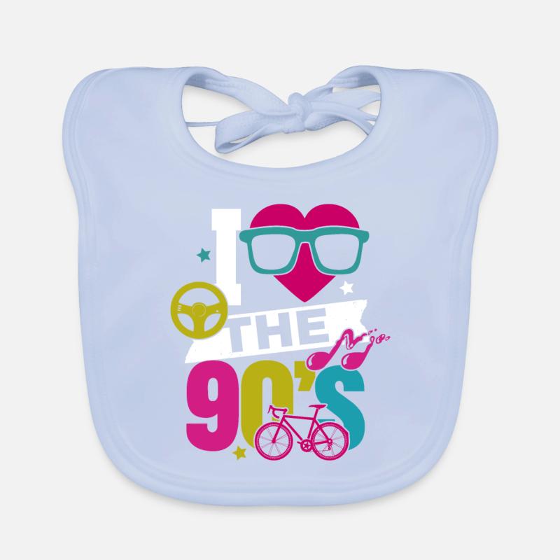 90s 90s Organic Baby Bibs