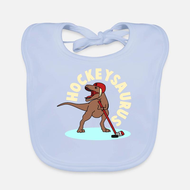 Hockeysaurus Bavoir bio Bébé