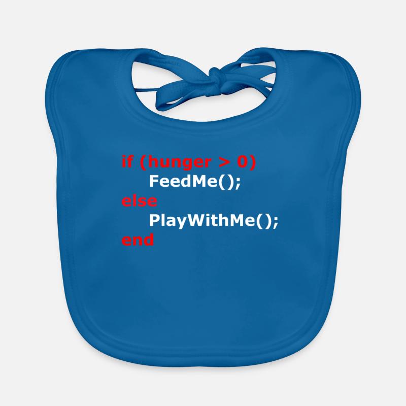 Coding If Hunger Bavoir bio Bébé