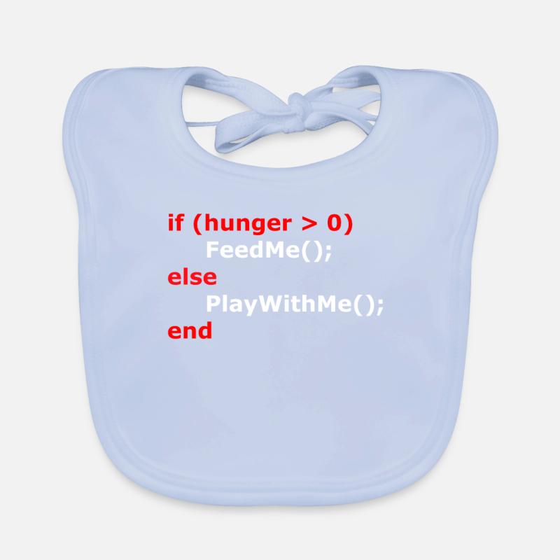 Coding If Hunger Bavoir bio Bébé