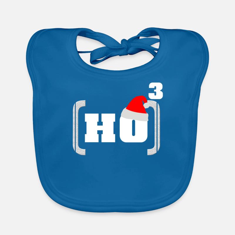 Hohoho Maths Christmas Organic Baby Bibs