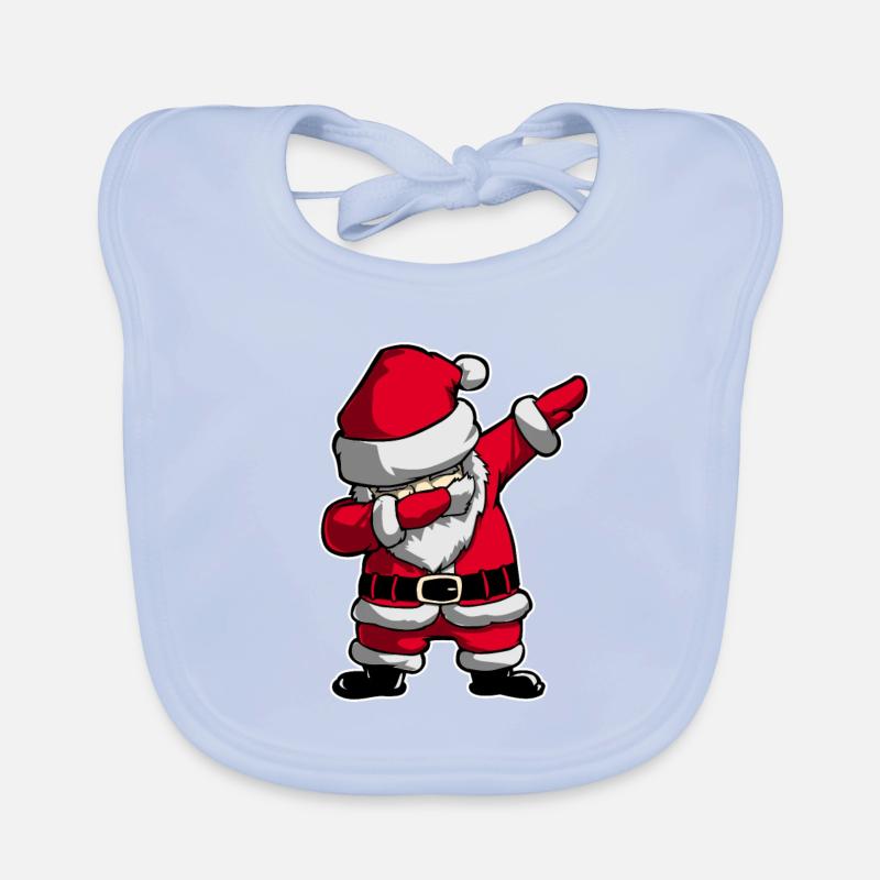 Tamponner le cadeau de noël Bavoir bio Bébé